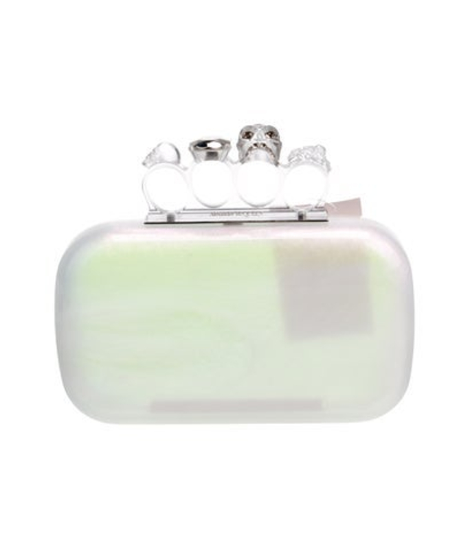 Alexander McQueen Mcqueen Acrylic Minaudiere W Tags