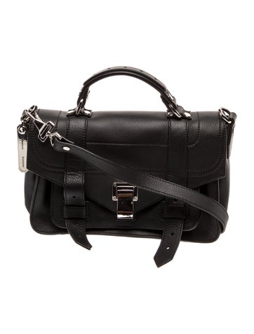 Leather Top Handle Bag
