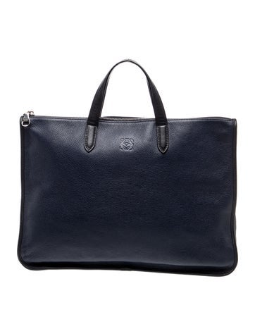 Leather Top Handle Bag