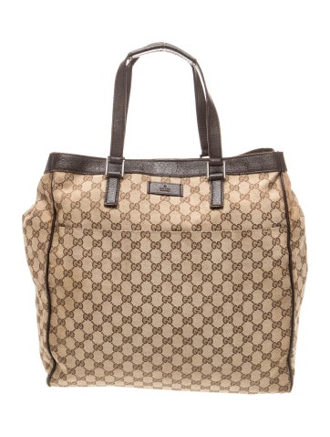 GG Canvas Top Handle Bag