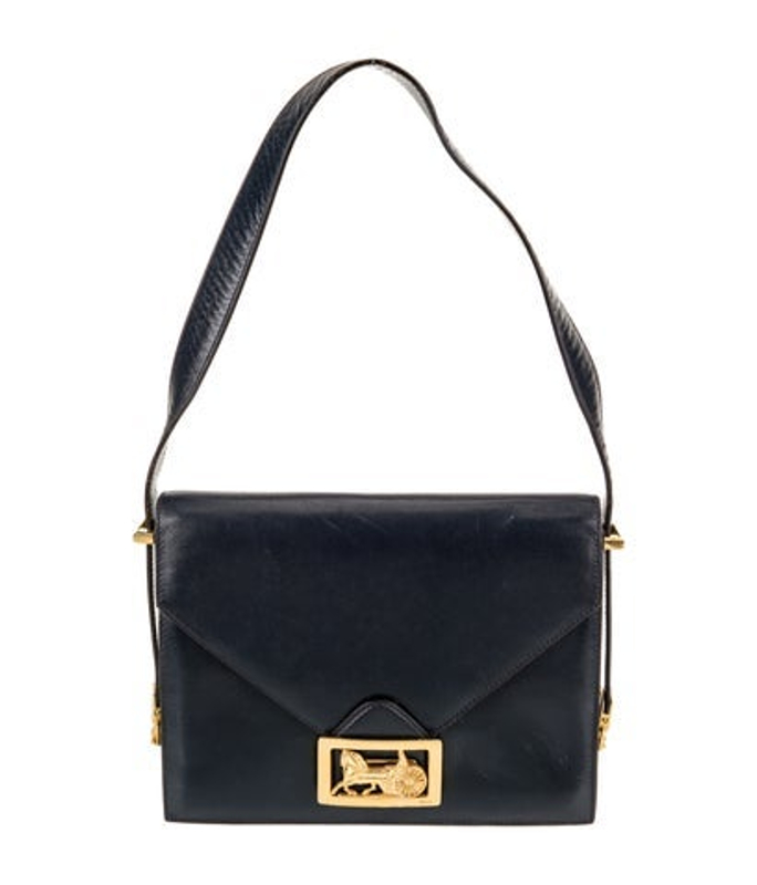 Celine Leather Shoulder Bag Vintage