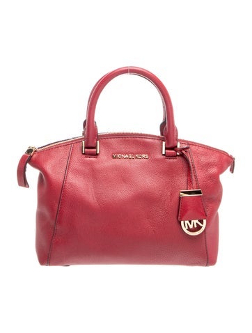 Leather Top Handle Bag