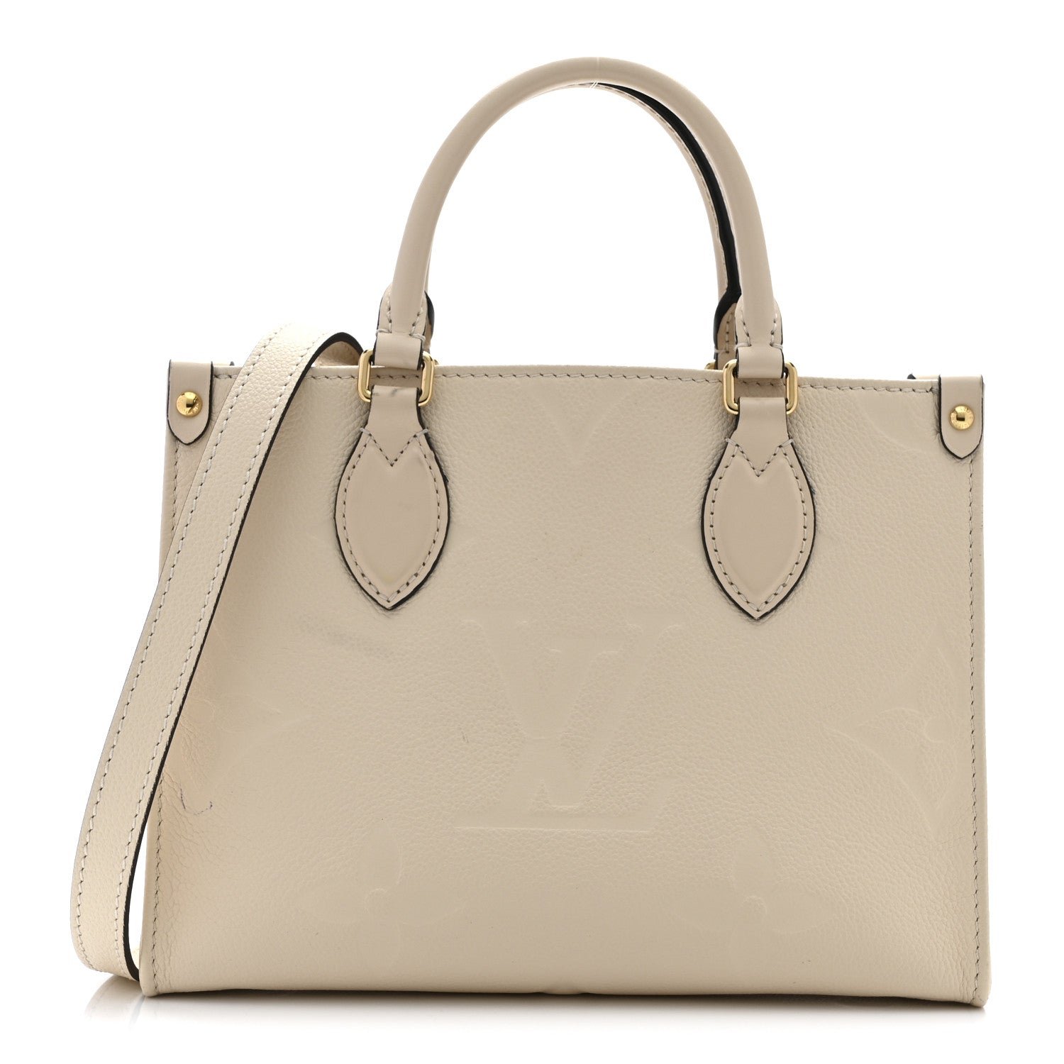Louis Vuitton Empreinte Monogram Giant Onthego PM Cream Beige