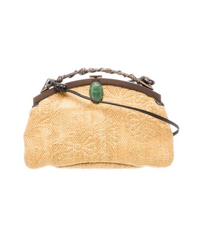 Valentino Raffia Shoulder Bag