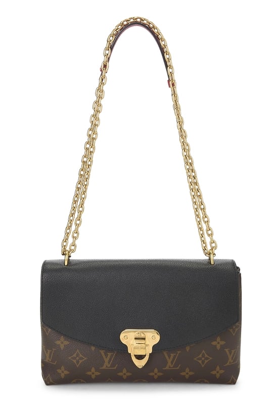 Black Monogram Canvas Saint Placide