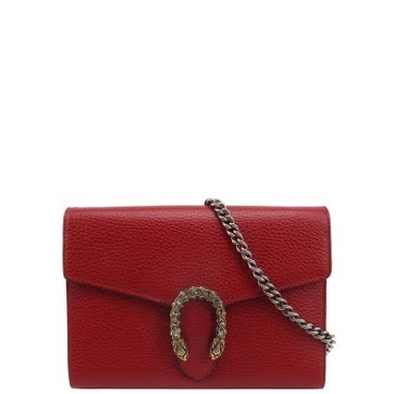 Calfskin Dionysus Chain Wallet Mini