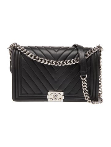 New Large Chevron Boy Bag