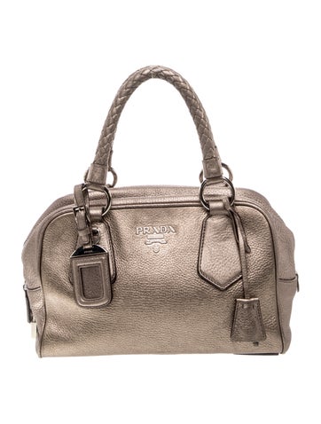 Leather Top Handle Bag