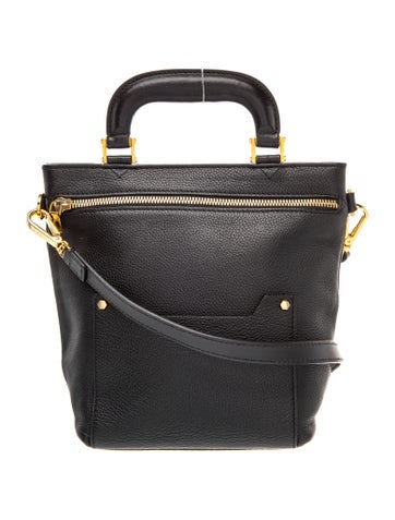 Leather Top Handle Bag