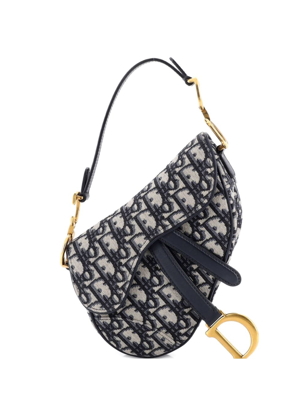 Saddle Handbag Oblique Canvas Mini shoulder bag