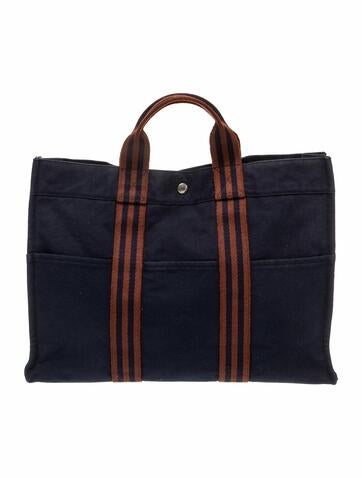 Hermes Toile Fourre-Tout MM