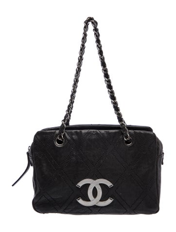 Diamond Stitch Shoulder Bag