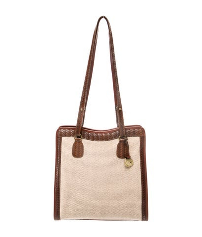 Brahmin Canvas Shoulder Bag