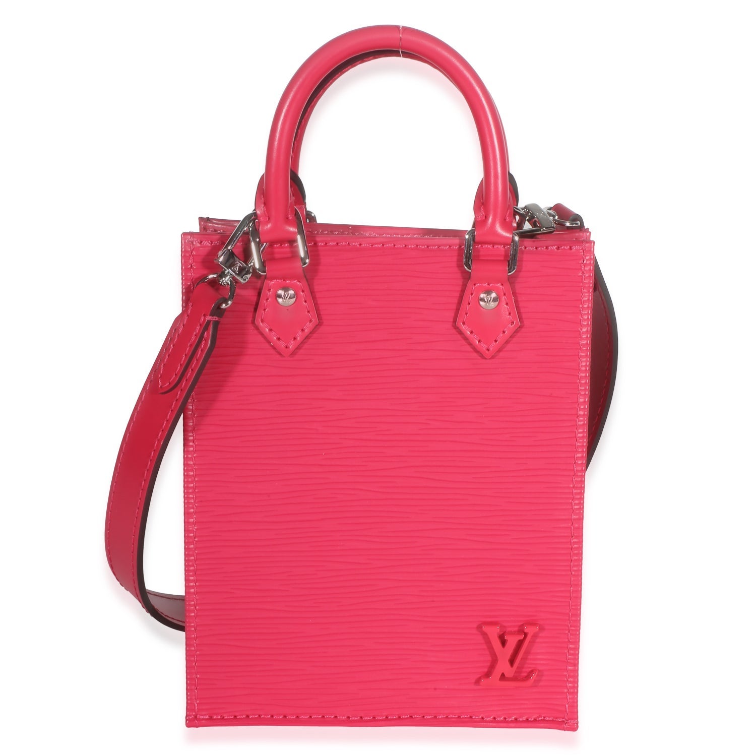 Leather Sac Plat Petit
