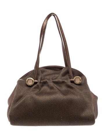 Bvlgari Leather Shoulder Bag