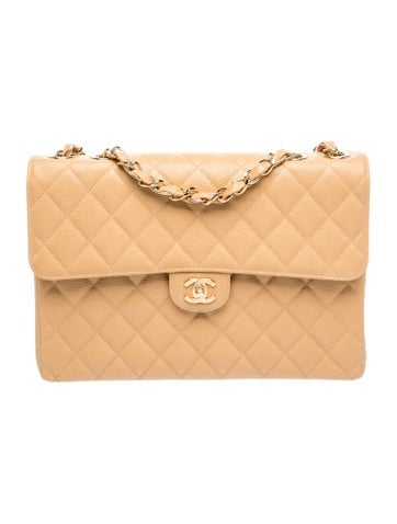 Jumbo Square Single Flap Bag
