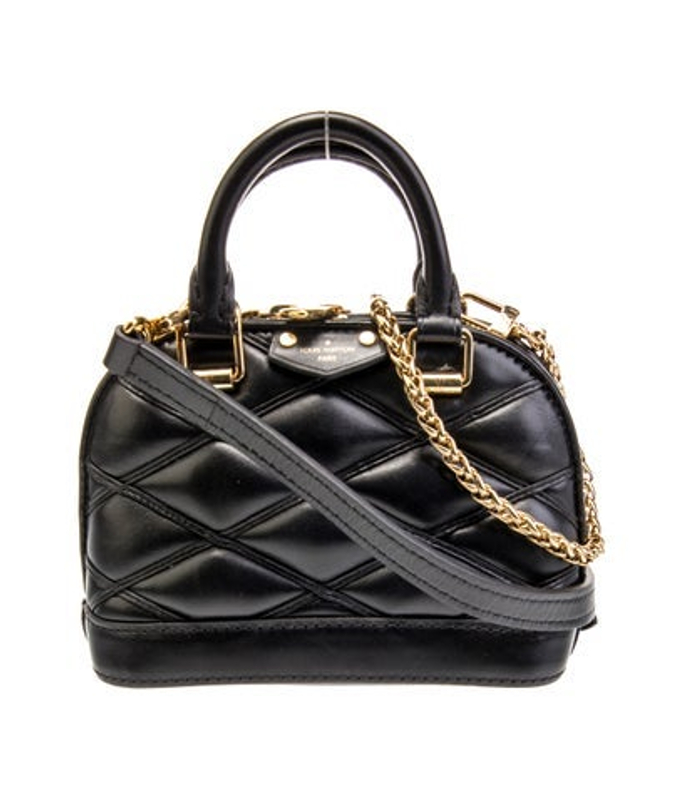 Louis Vuitton Vuitton Malletage Alma Nano
