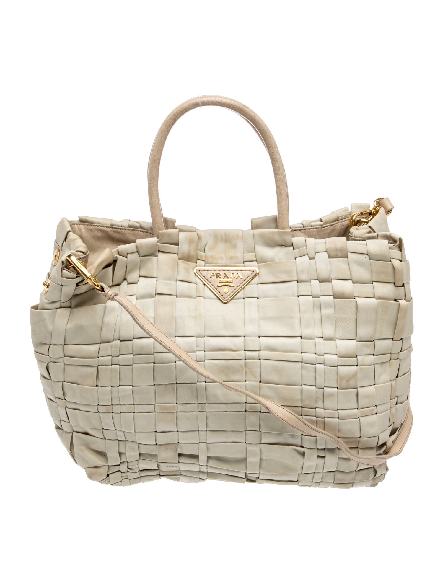 Tessuto Nylon Tessuto Woven Tote Bag