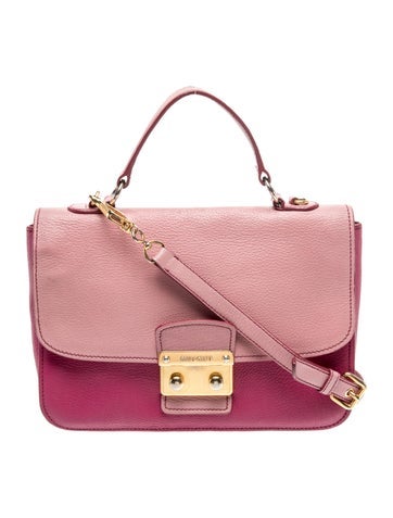 Miu Miu Goat Leather Shoulder Bag
