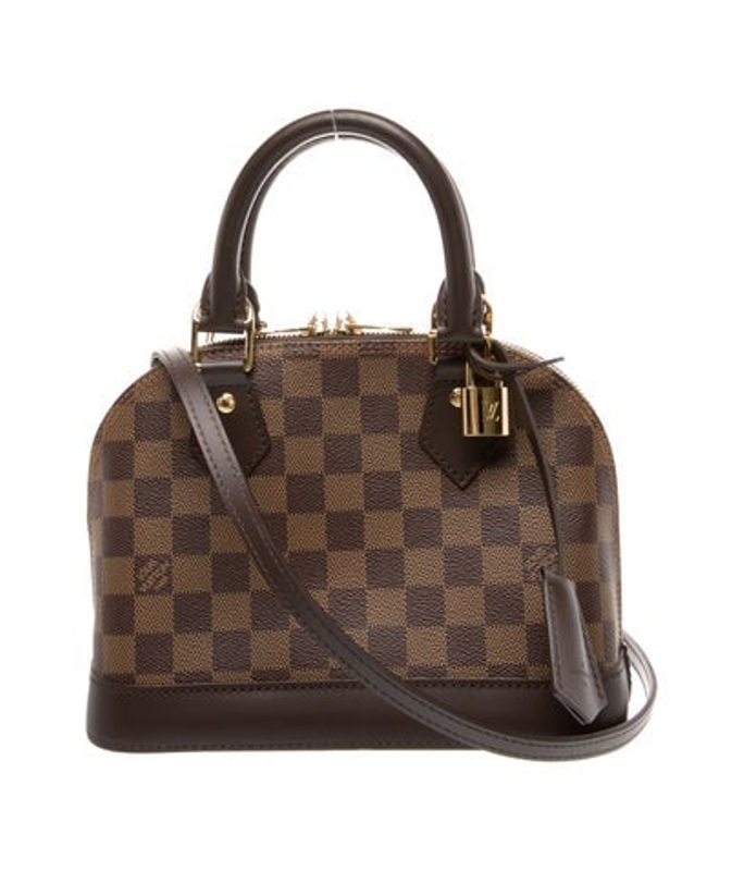 Louis Vuitton Vuitton Damier Ebene Alma Bb W Tags