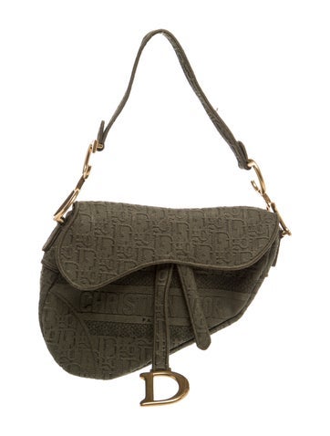 Oblique Jacquard Saddle