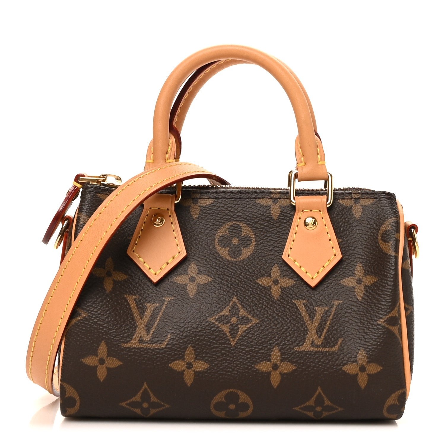 Louis Vuitton Louis Vuitton Monogram Nano Speedy Bandouliere