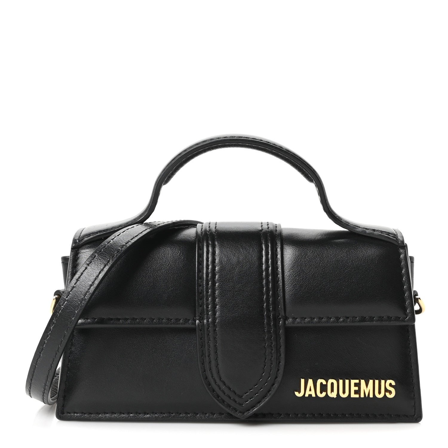 Jacquemus Smooth Calfskin Le Bambino Black