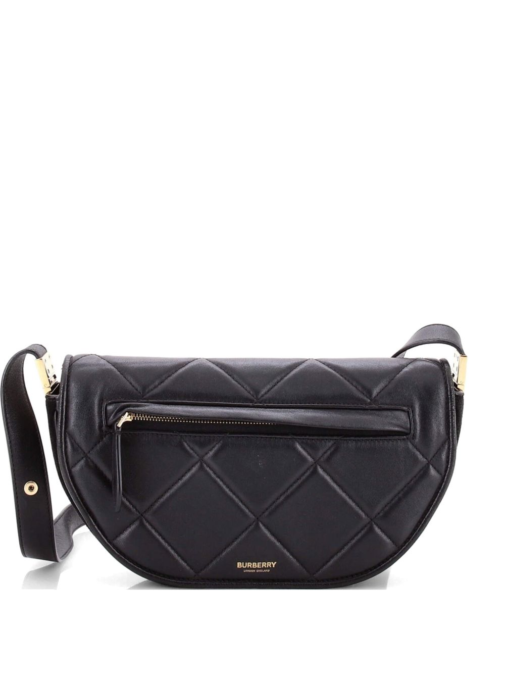 Olympia Flap Bag Quilted Leather Small shoulder bag