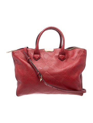 Haymarket Check Top Handle Bag