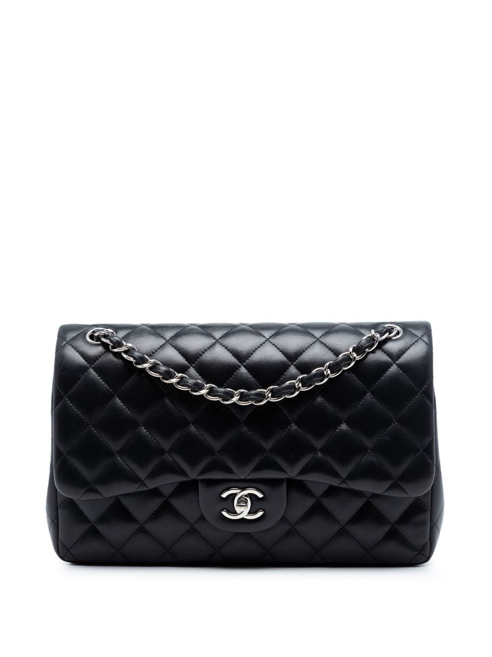 2012 Jumbo Classic Lambskin Double Flap shoulder bag