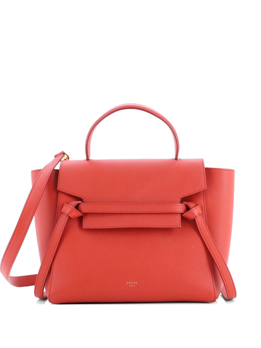 Belt Bag Textured Leather Micro satchel