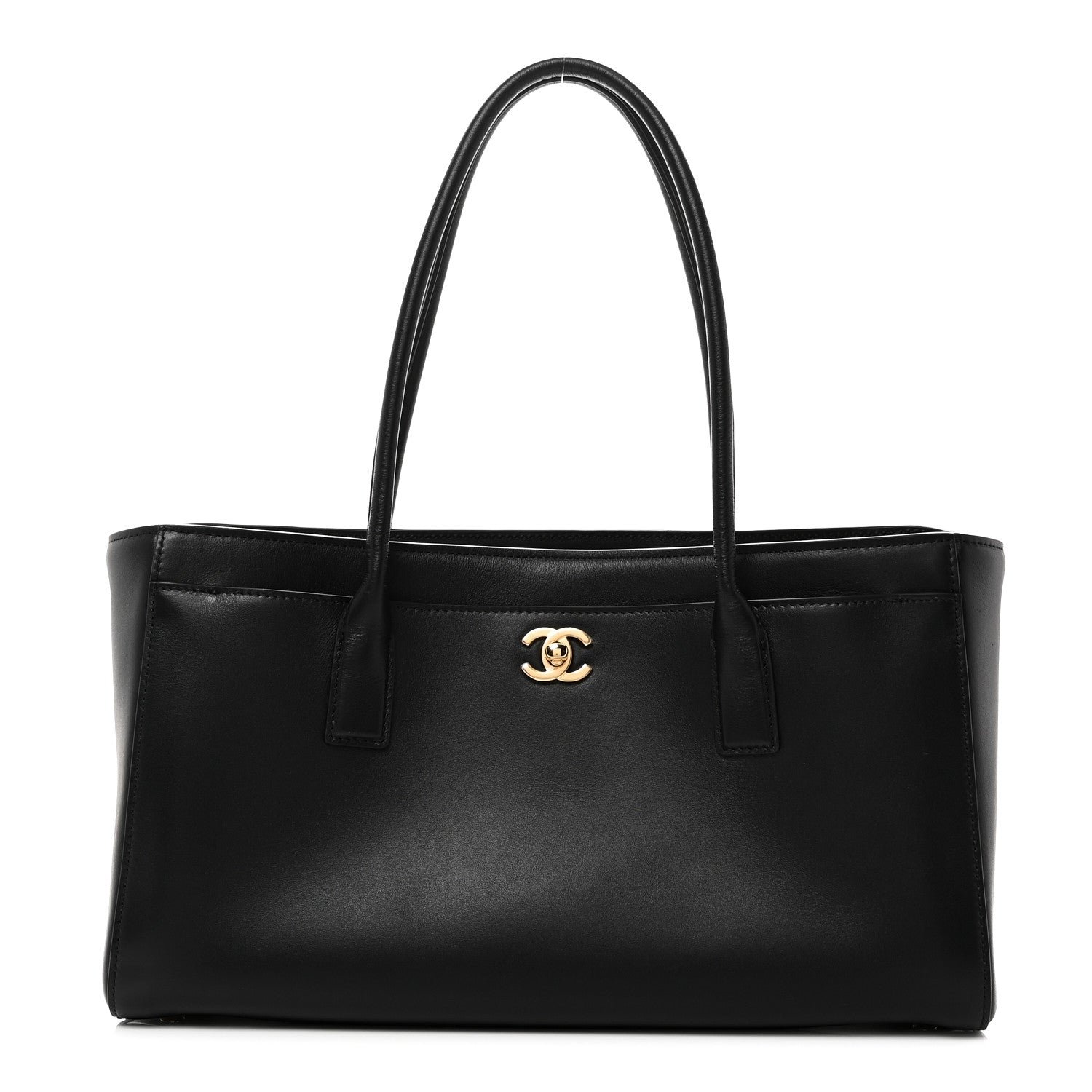Chanel Calfskin Archetype Small Shopping Tote Black