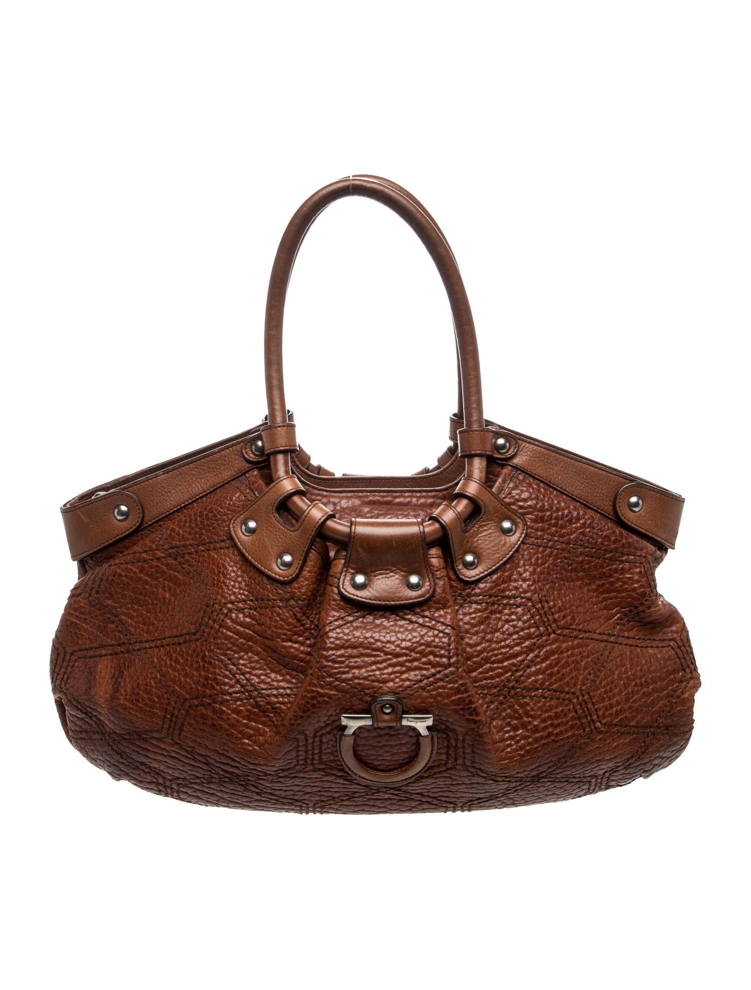 Ferragamo Quilted Shoulder Bag