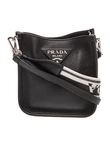 Vitello Daino Leather Crossbody Bag