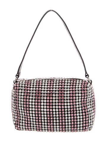 Crystal Top Handle Bag