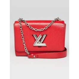 Louis Vuitton Louis Vuitton Coquelicot Epi Leather Twist MM Bag