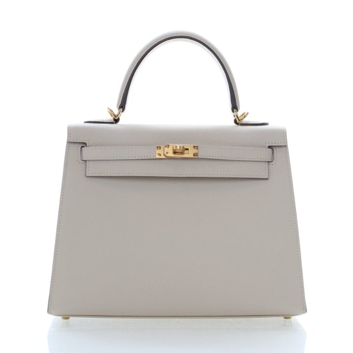 Hermes Craie Epsom Sellier Kelly 25