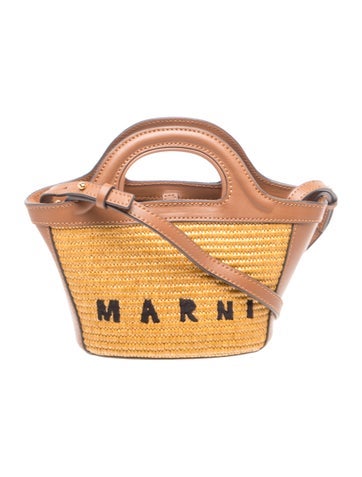 Raffia Bucket Bag w/ Tags