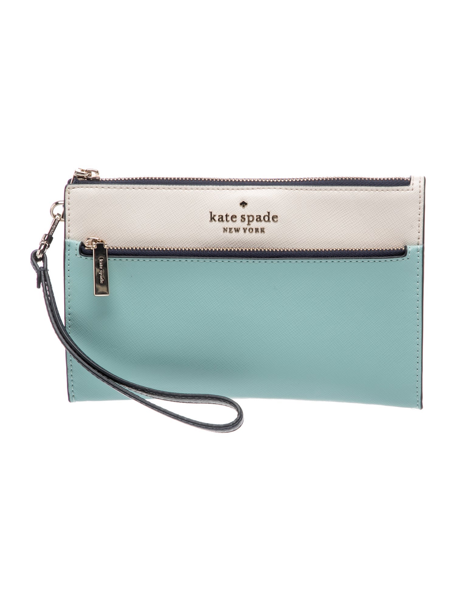 Saffiano Leather Clutch