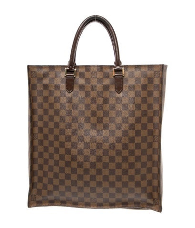 Louis Vuitton Vuitton Damier Ebene Sac Plat Vintage