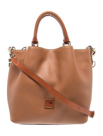 Leather Top Handle Bag