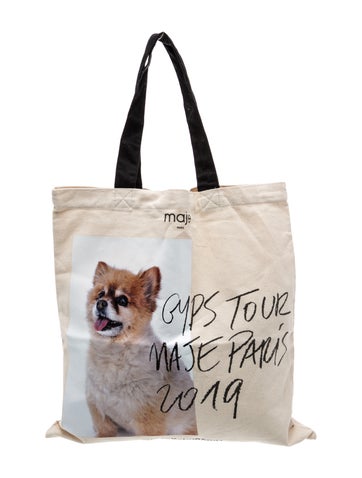 Maje Canvas Tote