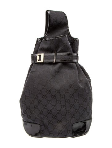 GG Canvas Backpack