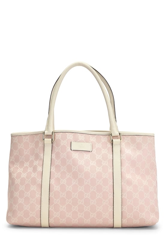 Pink GG Canvas Joy Tote Large