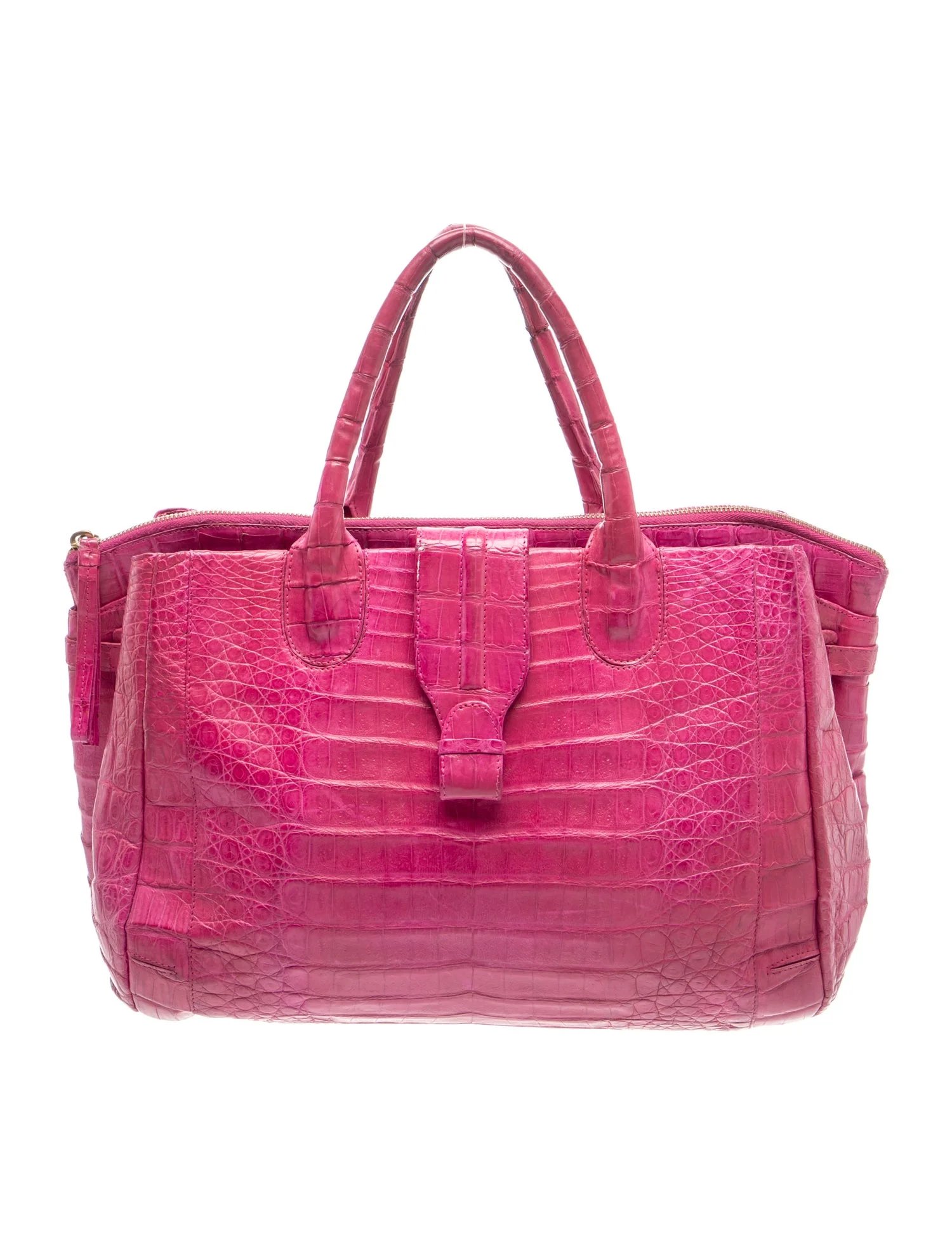 Nancy Gonzalez Crocodile Top Handle Bag