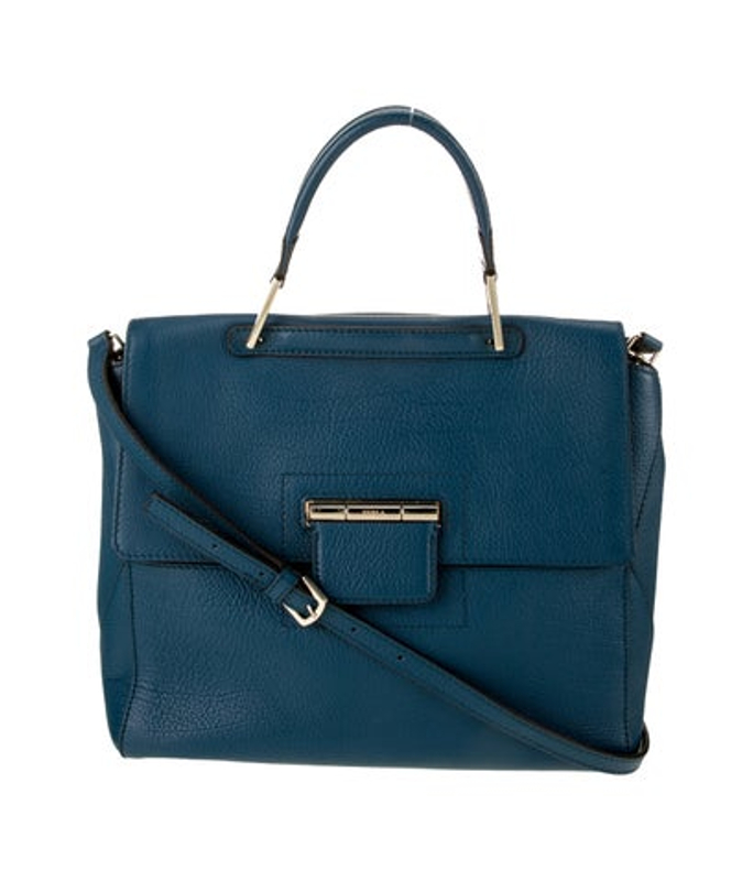 Furla Leather Top Handle Bag
