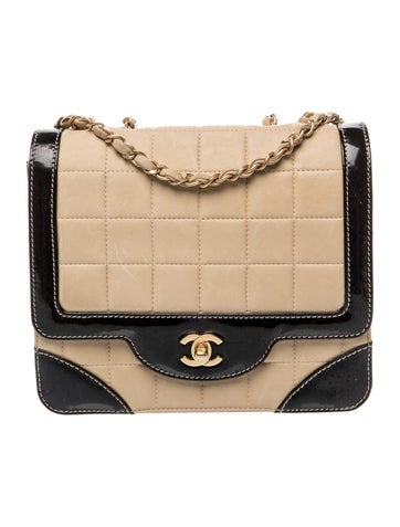 Chocolate Bar Flap Bag