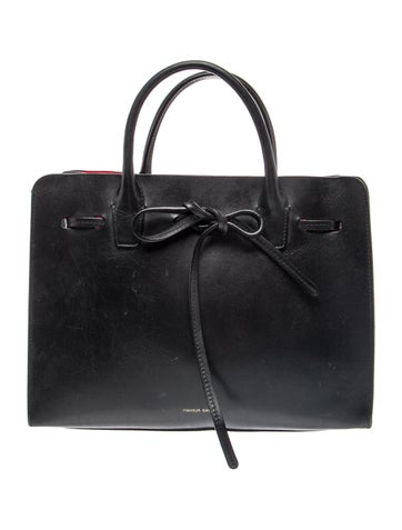 Leather Top Handle Bag