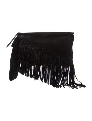 Suede Evening Bag