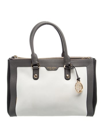 Leather Top Handle Bag